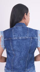 Short Sleeve Denim jacket