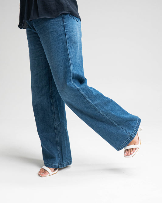The Fluid Wide-Leg Jean