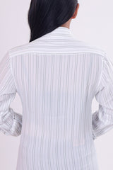 Full Sleeve Green Stripes Shirt