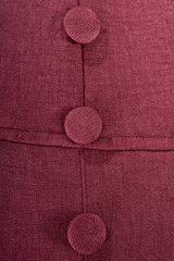 Dark Peach Midi Dress