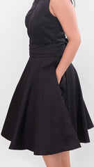 Black A line dress