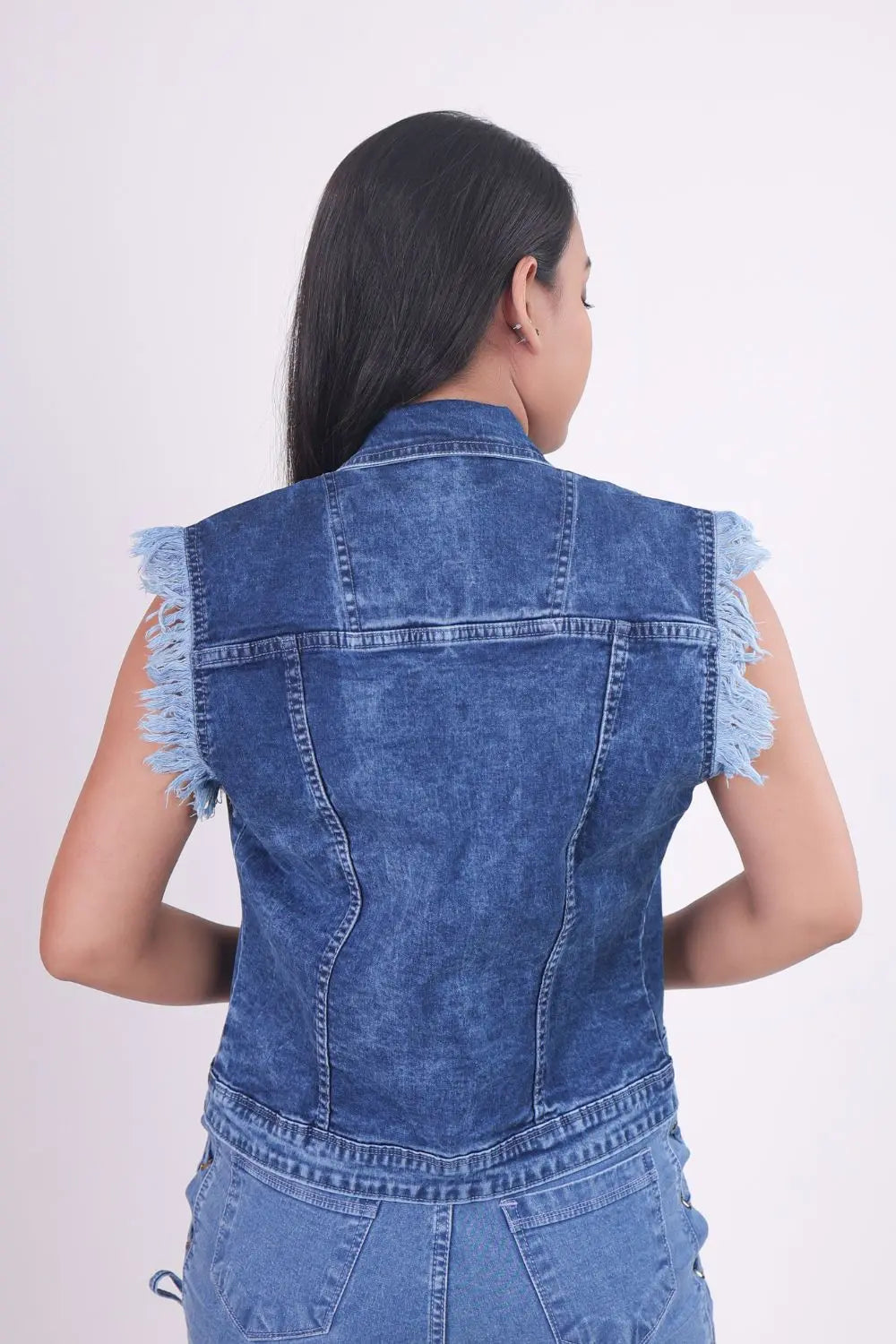 Short Sleeve Denim Jacket DLPL