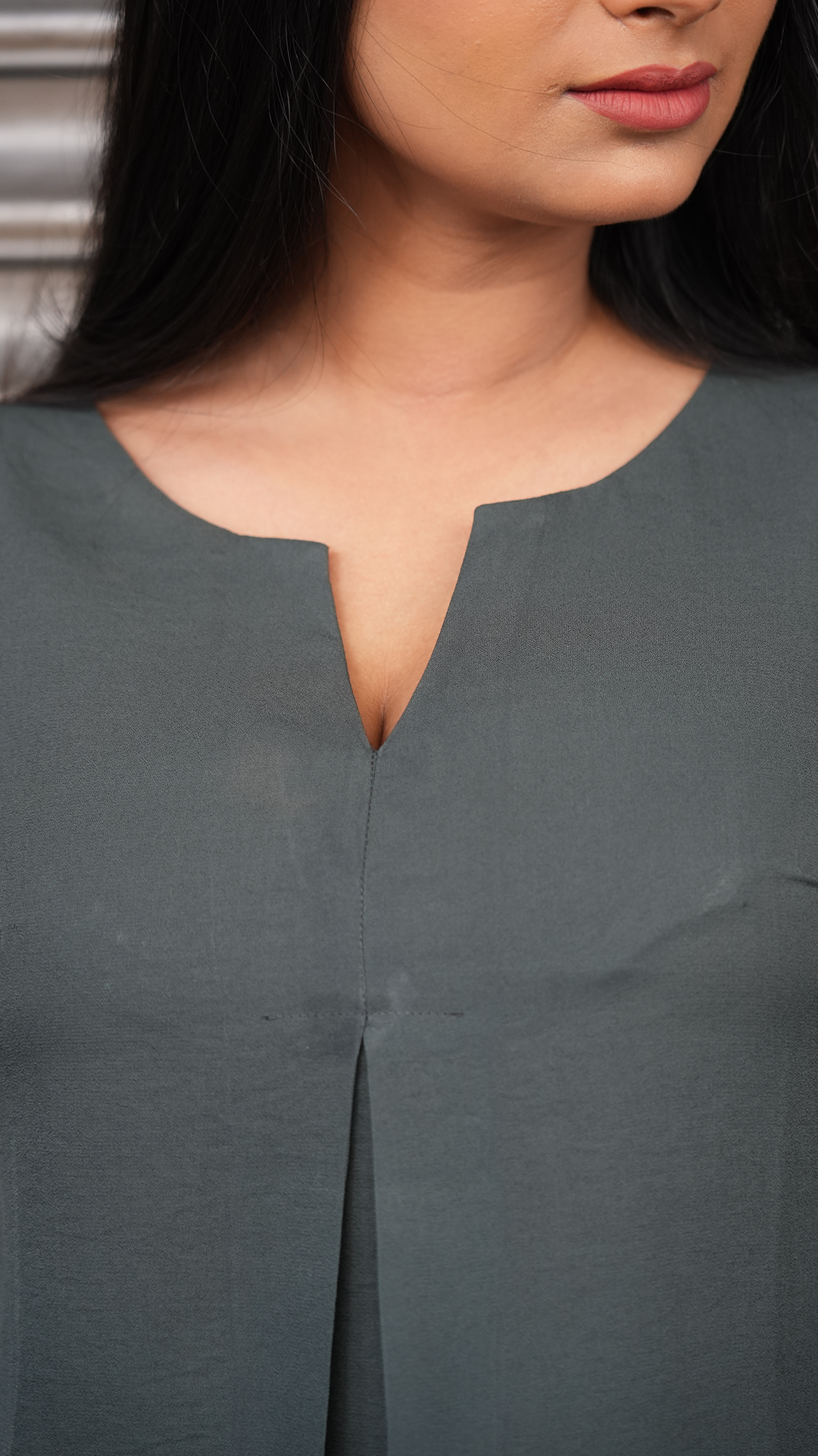 Olive  Sleeveless Top