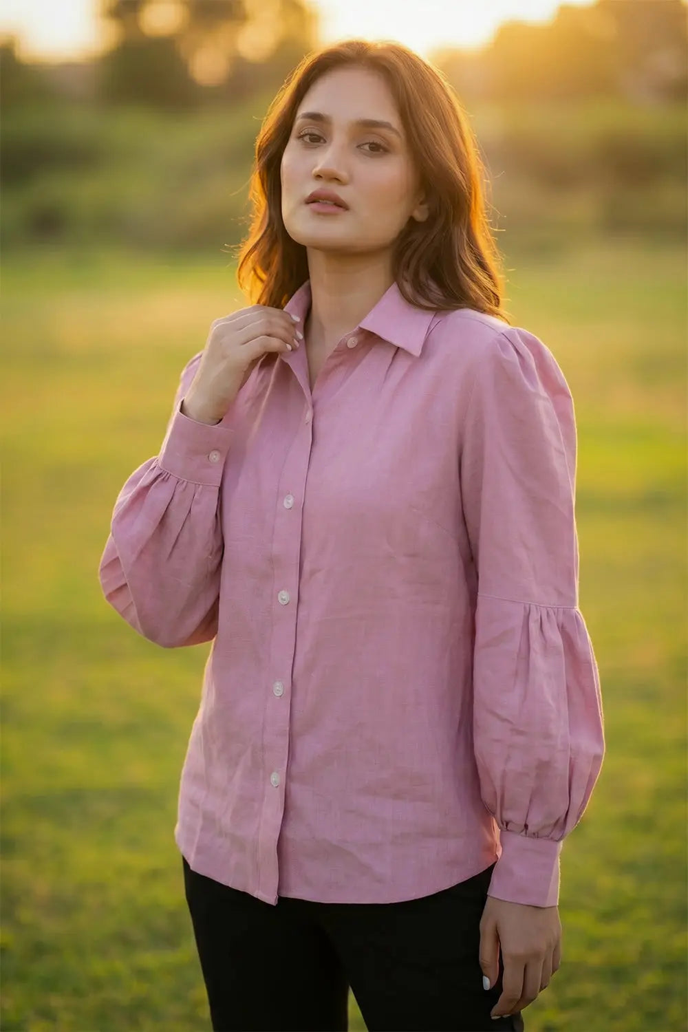 Pink Shirt, Baby Pink Shirt, Rebeldrapes Shirt, Rebeldrapes, Shirt