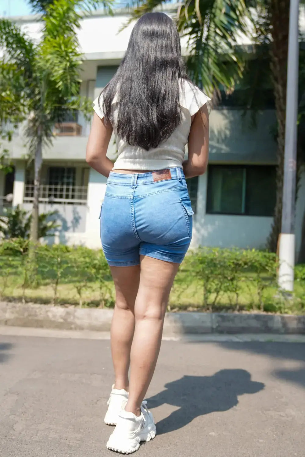 denim shorts, blue shorts, denim blue shorts, womens shorts, rebeldrapes
