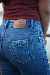 Stylist front stripes Bootcut jeans DLPL