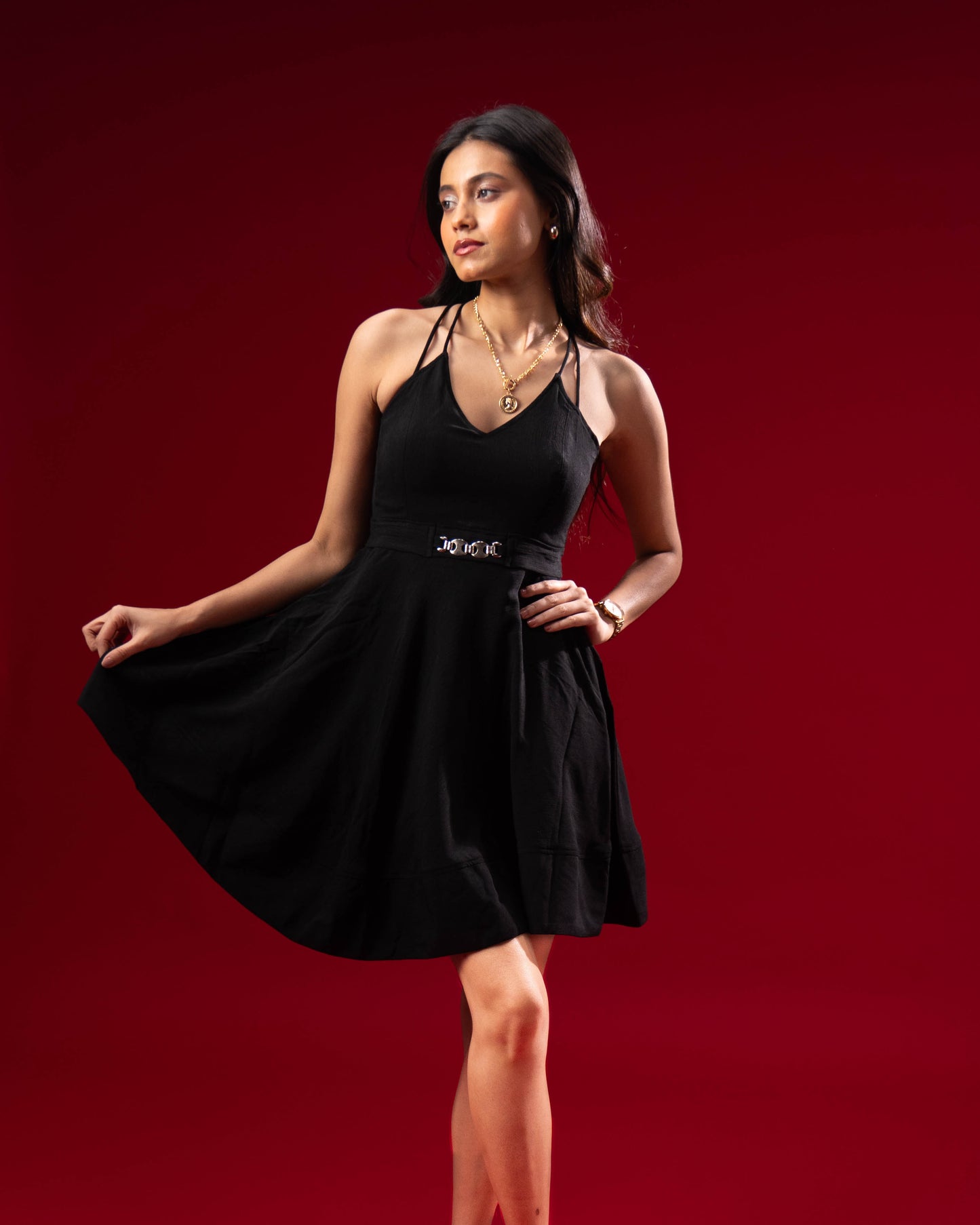 The Seraphina Little Black Dress