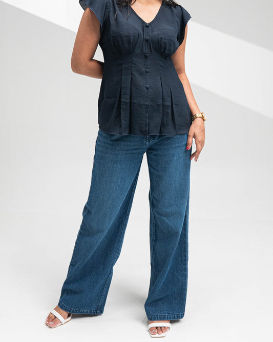 The Fluid Wide-Leg Jean