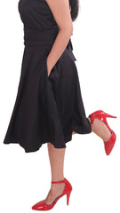 Black A line dress