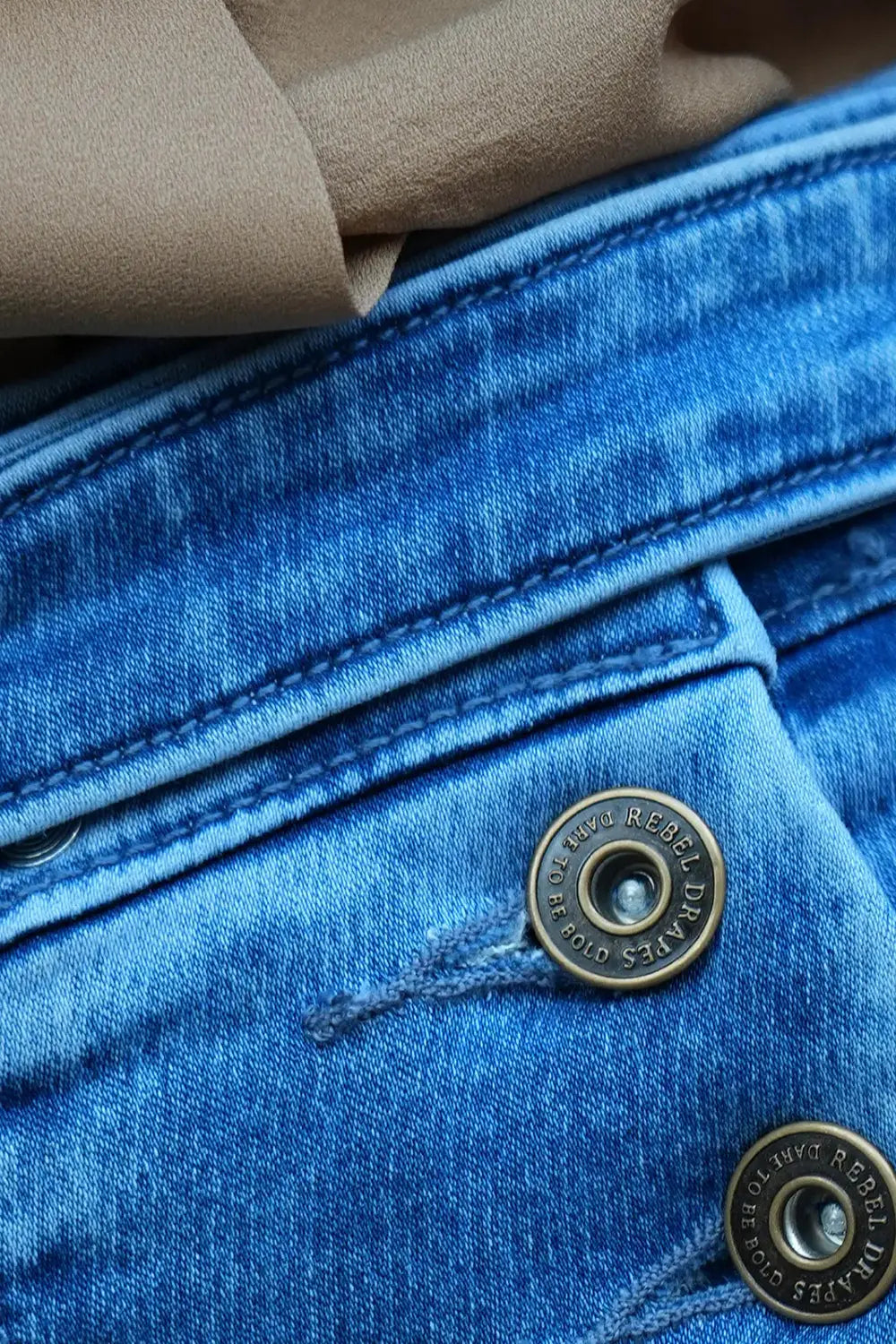 Mini Denim Skirt, Mini Skirt, Denim Skirt, Front Slit Skirt, Blue Skirt, Rebeldrapes Skirt